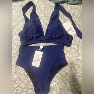 HALARA Deep Blue Bikini Set